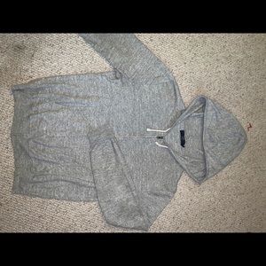 J. Crew knit full-zip hoodie